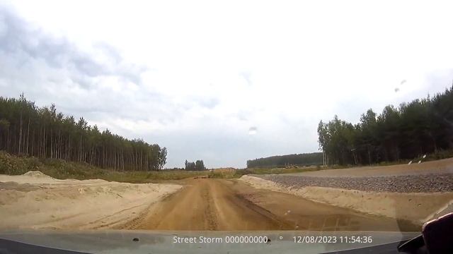 12/08/2023. Строительство М-5. Участок Ульянино - Непецино. ПК70 - ПК10. смотреть онлайн
