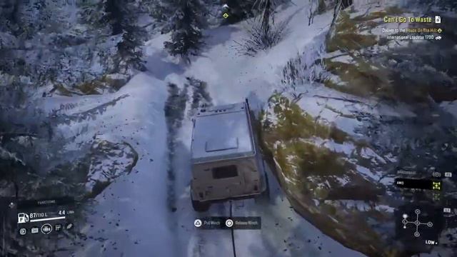Snow Runner Can't go to Waste Task смотреть онлайн