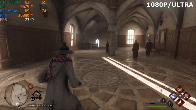 HOGWARTS LEGACY : RTX 3060 + R5 3500X / 1080p Ultra - Benchmarks! смотреть онлайн
