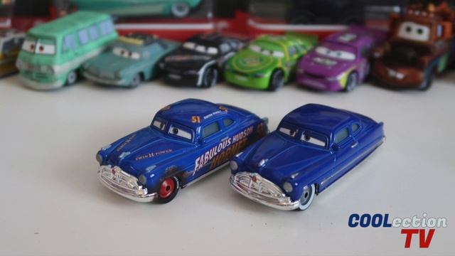 Double Clutch Daley & Hudson Hornet Disney Cars Mattel 2021 смотреть онлайн