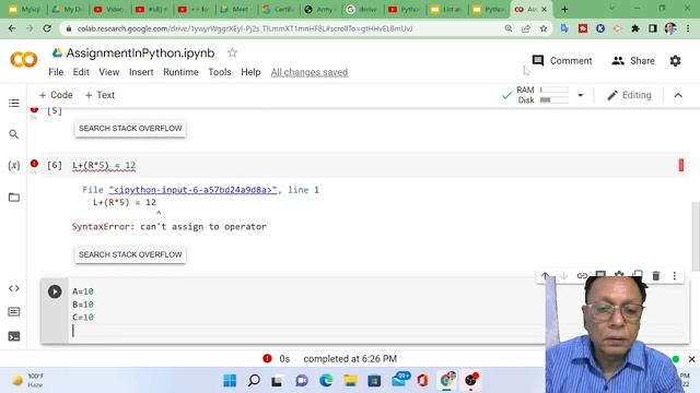 #Assignment in #Python, #L-Value, #R-Value смотреть онлайн