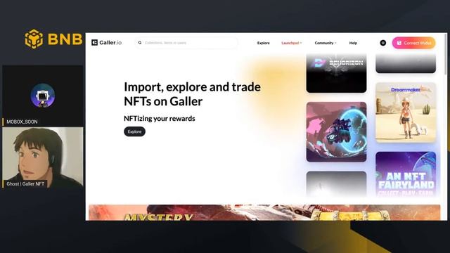MOBOX X Galler: The future of Gaming in Web 3.0 смотреть онлайн
