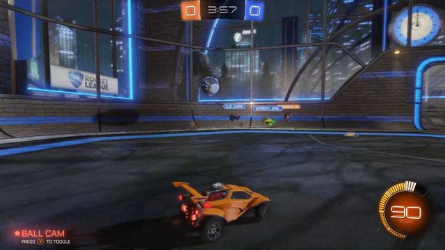 Winning with BIG MAC! Rocket league. смотреть онлайн
