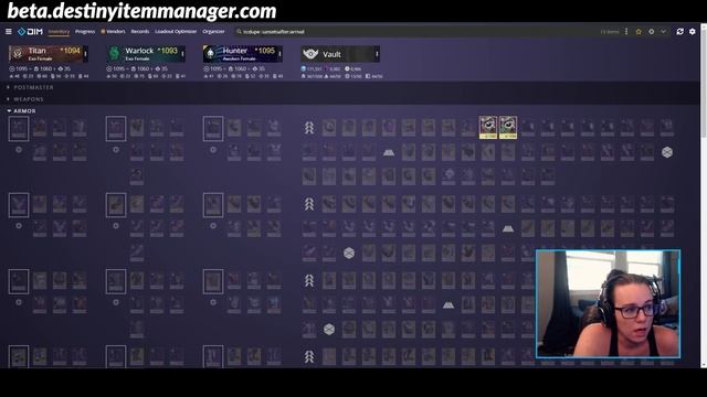 VAULT/INVENTORY MANAGEMENT (Destiny Item Manager Guide) смотреть онлайн