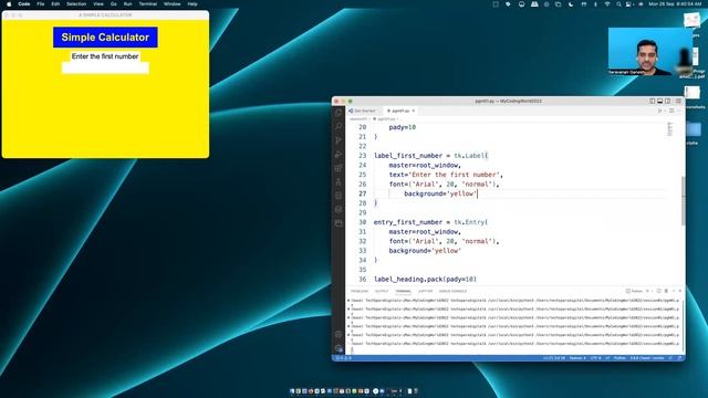 Python Tkinter Tutorial: Create a Graphic User Interface (GUI) | Step-by-Step Guide смотреть онлайн