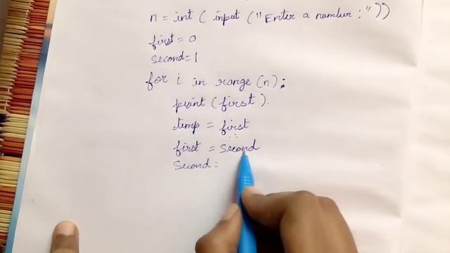 Fibonacci Series in Python | Explained with Example | Tamil | Python Programming | hems hema смотреть онлайн
