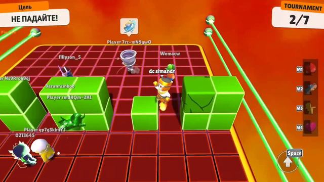 Получил золотой банан в Stumble Guys смотреть онлайн