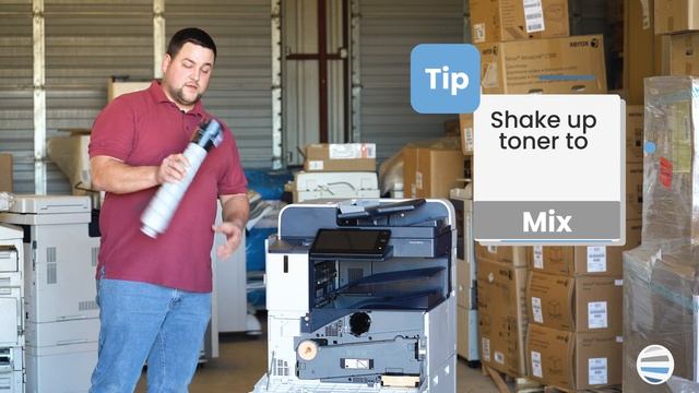How to quickly replace the toner on you Xerox machine: AltaLink B8100s and C8100s смотреть онлайн