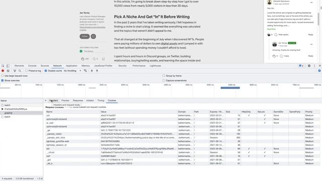 GraphQL used by Medium.com to fetch data - DevTools Network tab смотреть онлайн