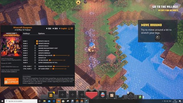 Minecraft Dungeons - Hack + Tutorial - Infinite Levels / Emeralds / Damage / Arrows смотреть онлайн