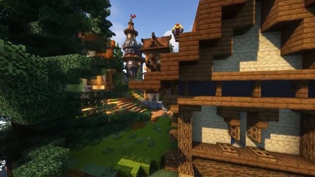 Minecraft Lobby & Hub Map DRAGON EMPIRE | FREE DOWNLOAD смотреть онлайн