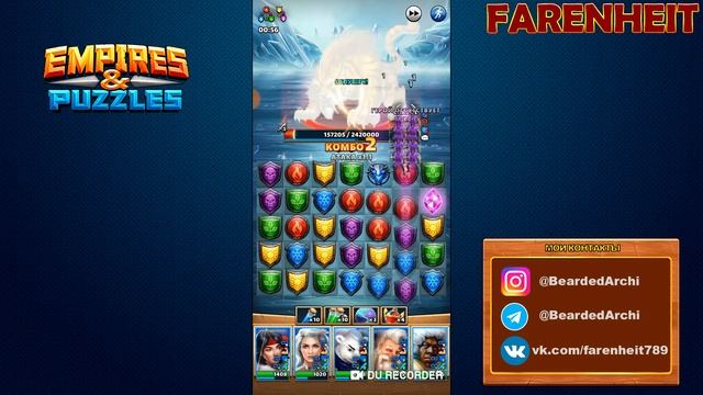 РЕКОРД УРОНА НА ТИТАНЕ! ВЫ ТАКОЕ ВИДЕЛИ?) ТОПОВЫЙ УДАР! Empires & Puzzles смотреть онлайн