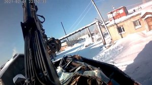 Работа ломовоза!!погрузка машины семенов