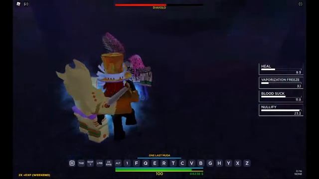trying to defeat diavolo in Roblox Is Unbreakable смотреть онлайн