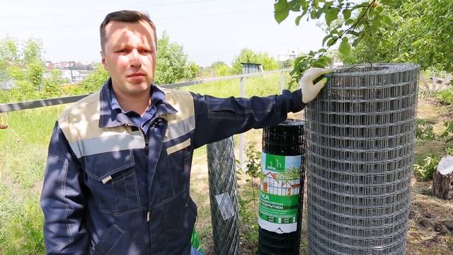 Монтаж ограждения из сетки Волна смотреть онлайн