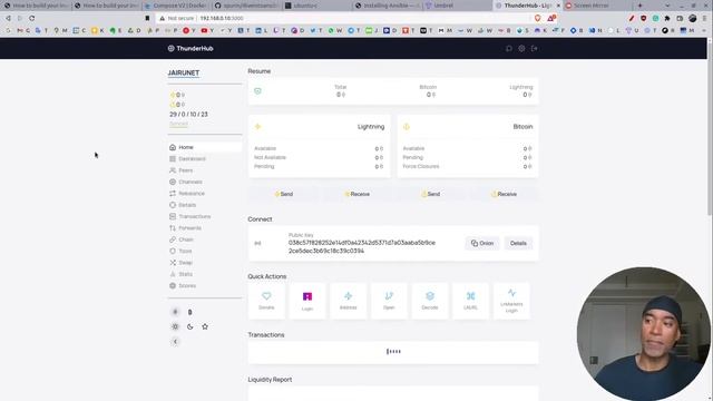 CONNECTING THE ZEUS LIGHTNING WALLET TO UMBREL смотреть онлайн