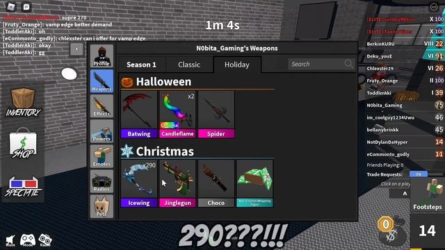UNLIMITED ICEWINGS??! (MM2) смотреть онлайн