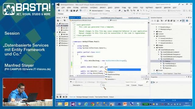 Datenbasierte Services mit Entity Framework und Co. смотреть онлайн