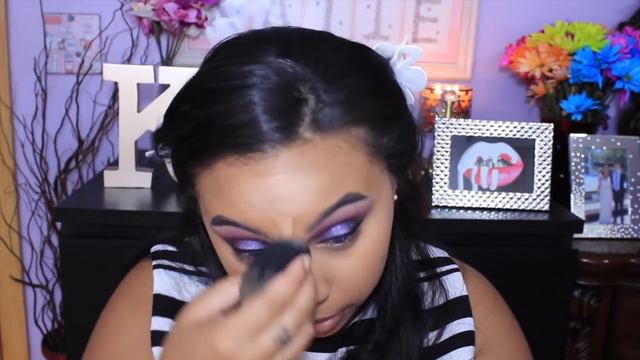 Purple Moondust Makeup Tutorial | Katie Danger смотреть онлайн