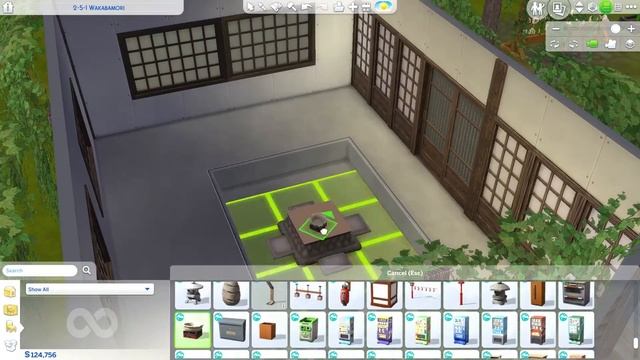 Snowy Escape || Forgotten Waragi Shrine || The Sims 4 Speed Build (No CC) смотреть онлайн