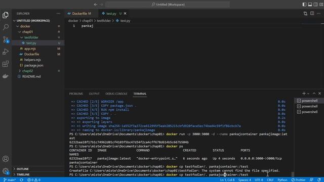 Part 7 | Docker name, tag, copy, interactive session | Docker, Images, Container, volume смотреть онлайн
