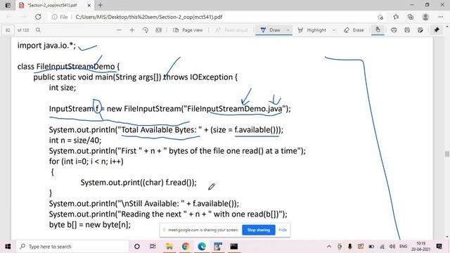 Lecture - 24 File Handling in Java смотреть онлайн