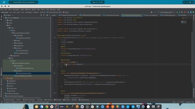 How to create unit test in service layer spring boot app, using Junit and Mockito смотреть онлайн
