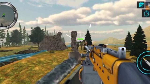 Real Dino Hunting Gun - Mobile Offline Gameplay Part 15 | Intense Jurassic Adventure смотреть онлайн