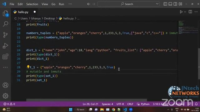 BASIC OF PYTHON | PYTHON TRAINING IN HINDI | Learn Python in 3 Hour смотреть онлайн