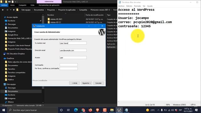 Instalación de WordPress de manera local - en la PC смотреть онлайн