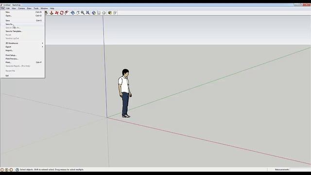 Wrzucamy podkład .dwg (AutoCAD) do SketchUpa смотреть онлайн