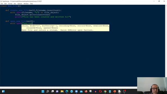 Python File Class - Reading Writing & Create Code Examples - 2022 смотреть онлайн