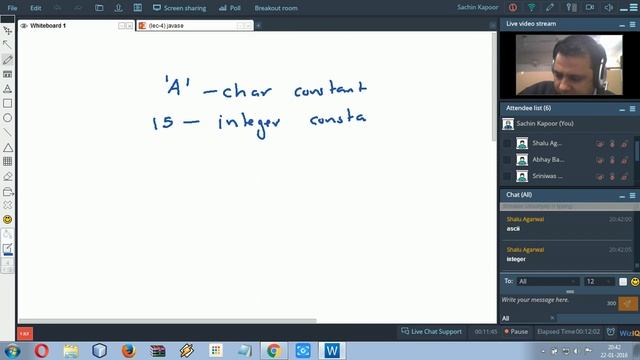 #6 Java Live course demo in hindi by Sachin Kapoor | Learn Java Programming| Online Java Course смотреть онлайн