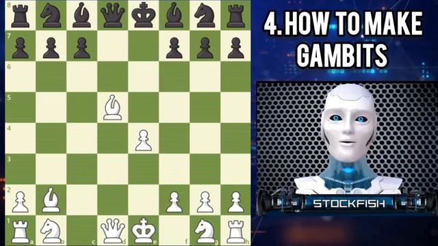 Stockfish Teaches How to Make Gambits in chess | Stockfish Lesson | Gotham chess | Chess Strategy смотреть онлайн