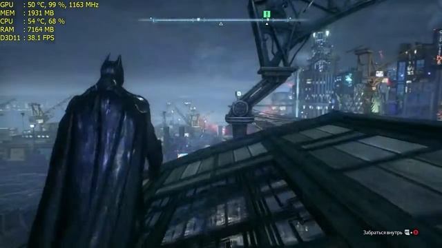 Batman Arkham Knight GTX 750 Ti (FPS Тест) смотреть онлайн