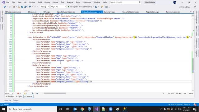 Data Bound Controls - Grid View Control CREATE/READ/UPDATE/DELETE, Paging, Sorting operations смотреть онлайн