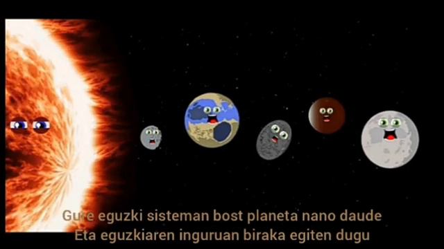 #71 Solar System Dwarf Planet Song in Basque/Eguzki-sistema Planeta Nanoa Abestia смотреть онлайн