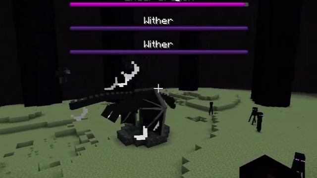 OP FIGHT 😠 DRAGON 🐉 WITHER | MINECRAFT END WORD. смотреть онлайн