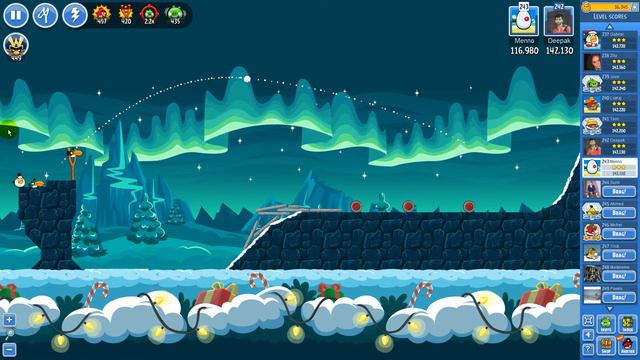Angry Birds Friends Holiday Tournament III Week 84 Level 1 High Score 147k (No Power-ups) (PC) смотреть онлайн