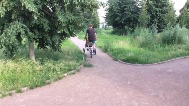 Велоколяска на бездорожье смотреть онлайн