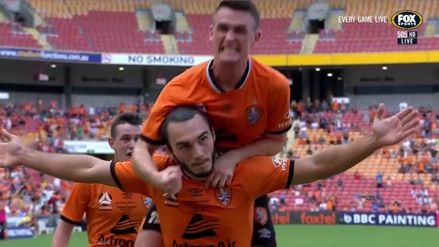 Hyundai A-League 2018/19 Round 27: Brisbane Roar 3 - 5 Adelaide United смотреть онлайн
