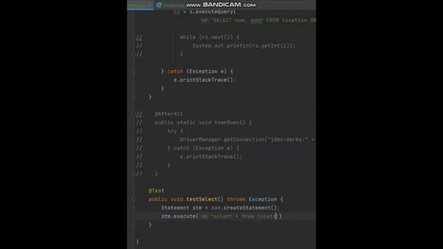 Java+SQL Statementクラスのexecute()メソッドを使ってみました。Java DBのDerbyを使用してSQLを実行。埋め込みモードで実行しています。詳細は説明に記載しています смотреть онлайн