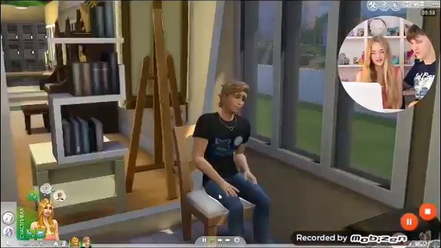 24 часа челендж живу как Симс из Sims 4 Симс 4!! смотреть онлайн