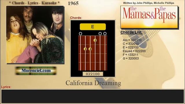 Mamas & Papas - California Dreaming #0127
