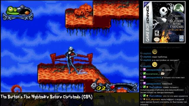 The Nightmare Before Christmas: The Pumpkin King (GBA) - Прохождение - 1 часть смотреть онлайн