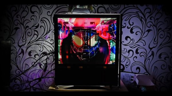 Монитор в системном блоке