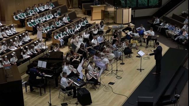 «Слушай раб слова Мои» Детский оркестр смотреть онлайн