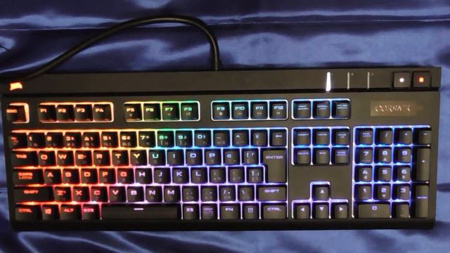 開封動画143 Corsair Gaming Keyboard STRAFE RGB Cherry MX SILENT смотреть онлайн