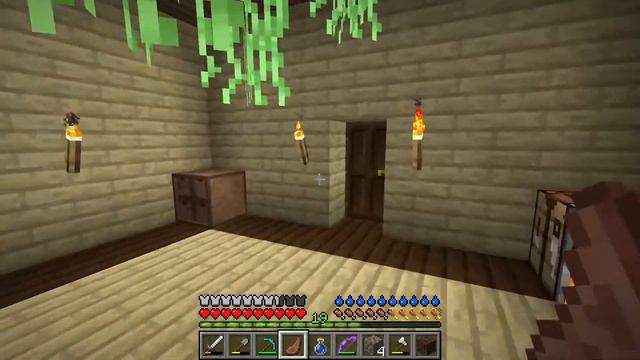 Выживание в Minecraft с модами. Стрим. Набираем 220 подписчиков. смотреть онлайн