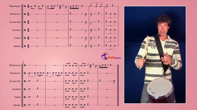 Samba batucada intro by Michael de Miranda смотреть онлайн